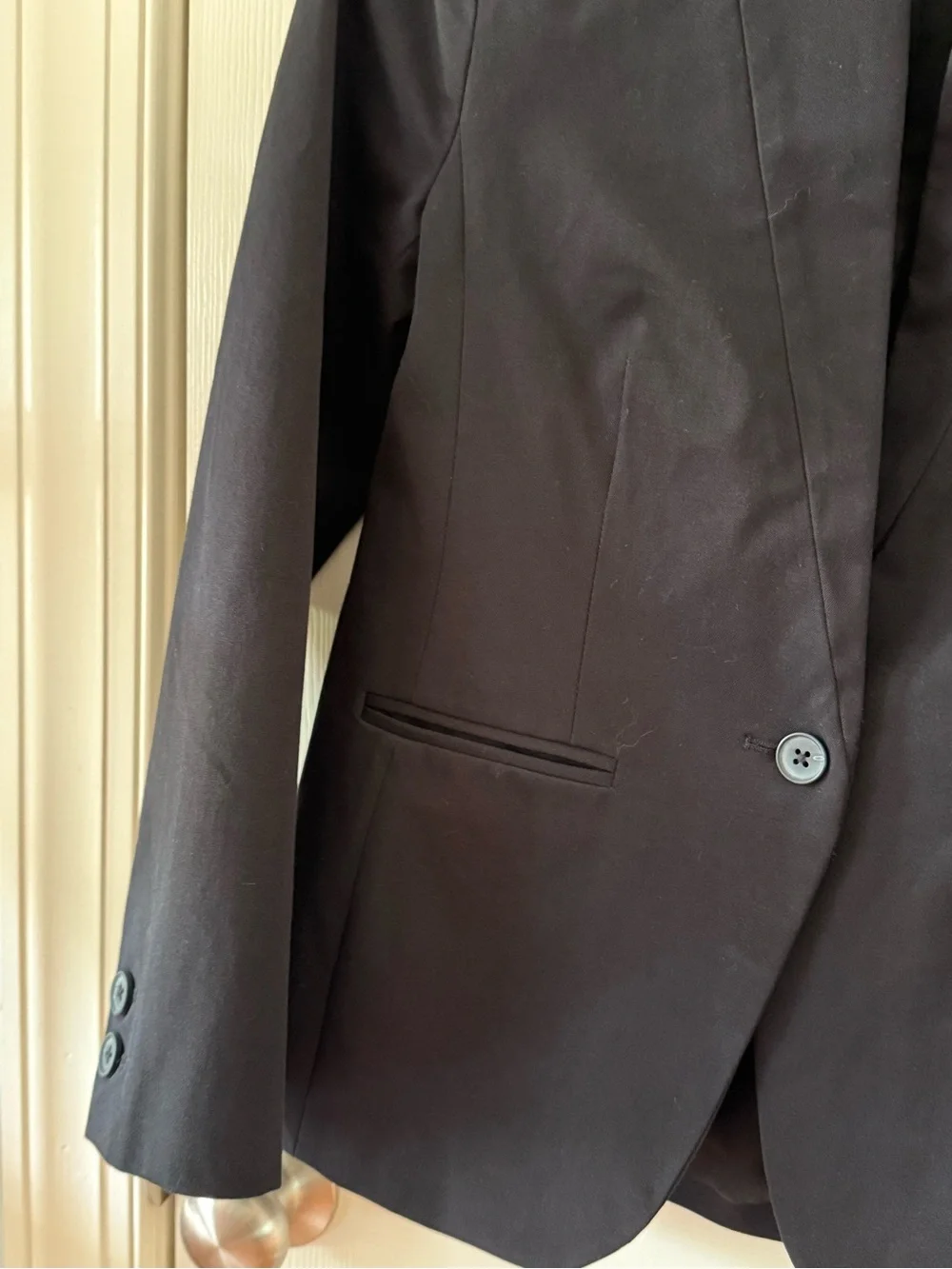 NWT Old Navy Black Tailored Blazer Structured Career Office Jacket Size XS